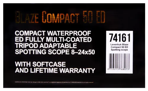 Foto Levenhuk Blaze Compact 50 ED Spektiv,  19