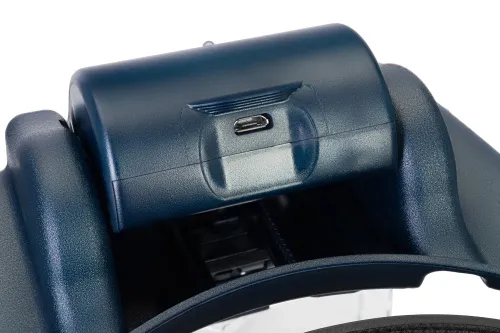 Foto Levenhuk Discovery Crafts DHR 10 Kopflupe, wiederaufladbar,  10