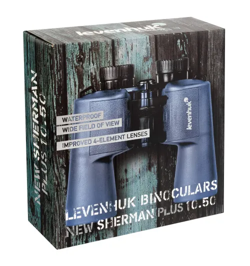 Fotografie Levenhuk New Sherman PLUS 10x50 Fernglas,  13