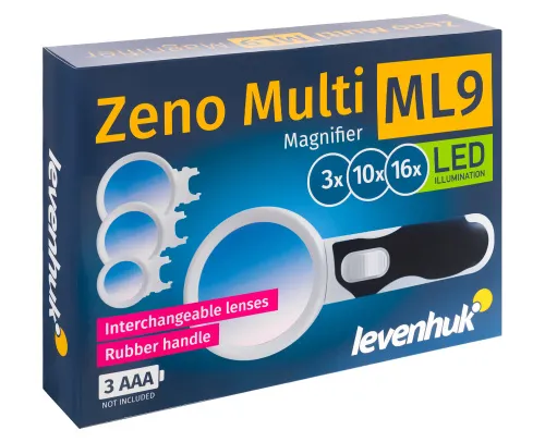 Foto Levenhuk-Vergrößerungsglas Zeno Multi ML9,  10