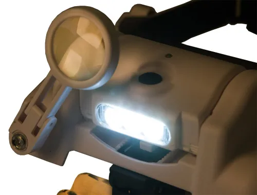 Bild Levenhuk-Kopflupe Zeno Vizor HR6, wiederaufladbar,  8