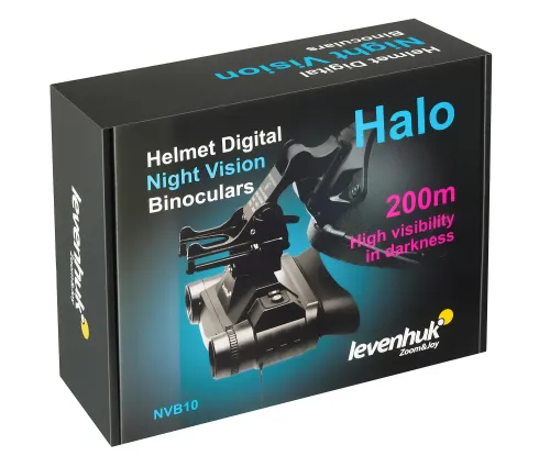 Abbildung Levenhuk Halo NVB10 Helmet Digitales Nachtsicht-Fernglas,  18