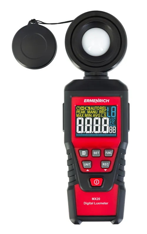 Fotografie Ermenrich Seek MX20 Digitales Luxmeter,  4