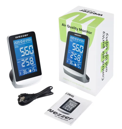 Foto Levenhuk Wezzer Air PRO DM40 Luftqualitätsmonitor,  2