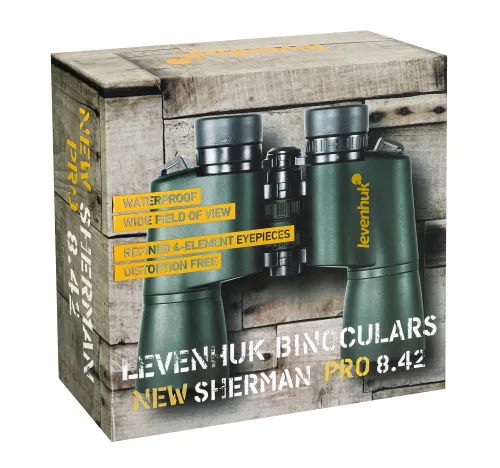 Abbildung Levenhuk New Sherman PRO 8x42 Fernglas,  13