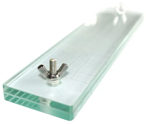 Abbildung Levenhuk-CR10-Glaskompressor zur Trichinenuntersuchung,  4