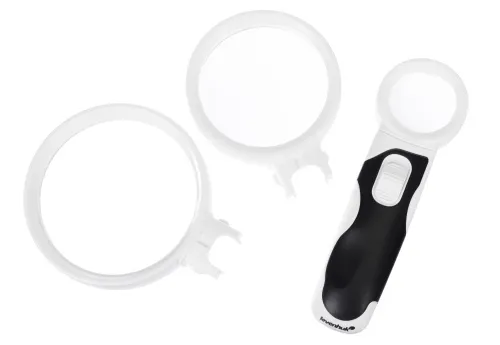 Bild Levenhuk-Vergrößerungsglas Zeno Multi ML15 Weiß,  7