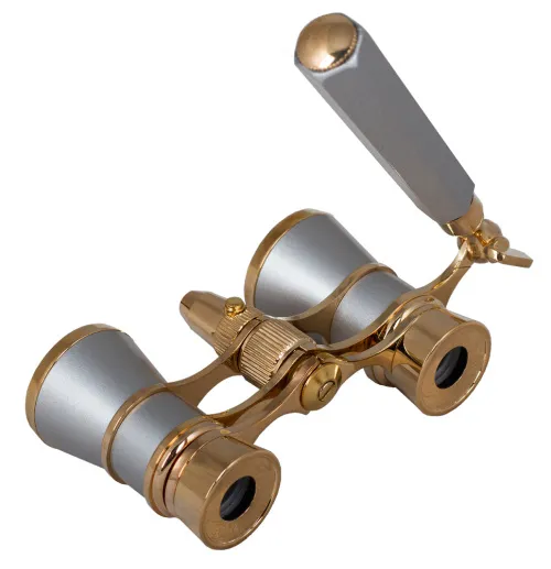 Abbildung Levenhuk Broadway 325N Opernglas (schwarz Lorgnette mit LED-Licht),  4