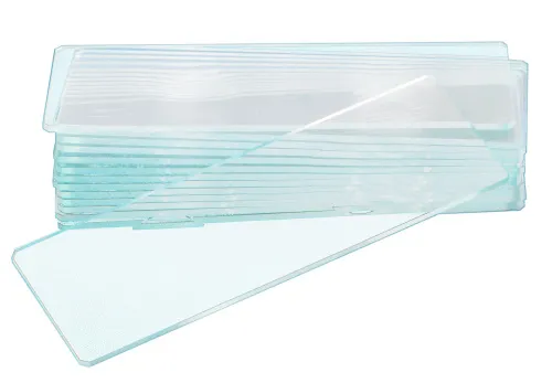 Abbildung Levenhuk-Objektträger G50 2H, zwei Vertiefungen, leer, 50 Stück,  4