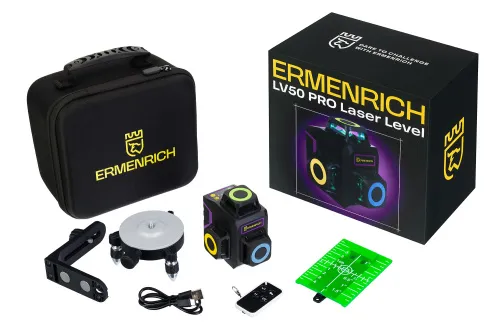 Fotografie Ermenrich PRO LV50 Laserniveau,  2