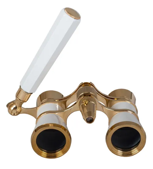 Abbildung Levenhuk Broadway 325N Opernglas (schwarz Lorgnette mit LED-Licht),  3