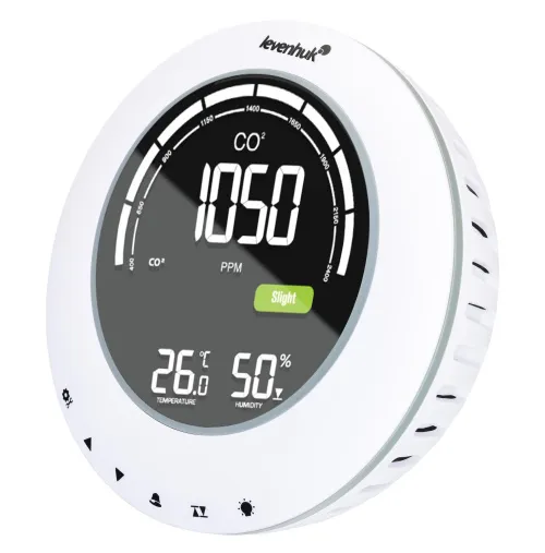 Abbildung Levenhuk Wezzer PLUS LP90 CO₂-Messgerät,  4