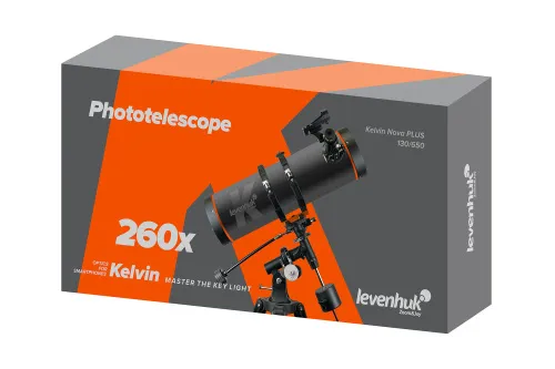 Foto Levenhuk Kelvin Fototeleskop Nova PLUS 130/650,  7
