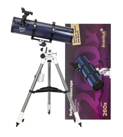 Abbildung Levenhuk New Skyline PLUS 130/650P SQ2 Teleskop,  2