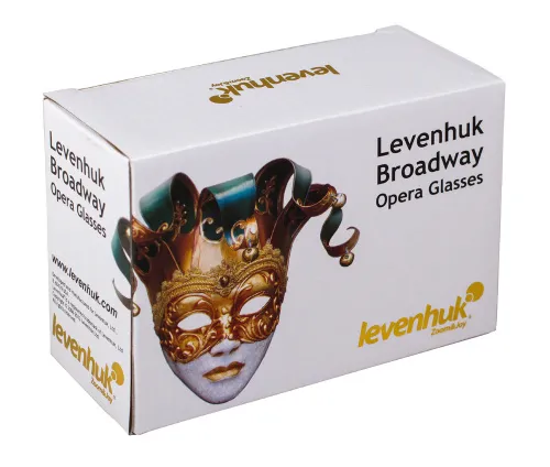 Abbildung Levenhuk Broadway 325N Opernglas (schwarz Lorgnette mit LED-Licht),  10