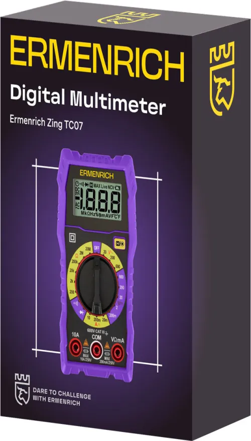Bild Ermenrich Zing TC07 Digitalmultimeter,  2