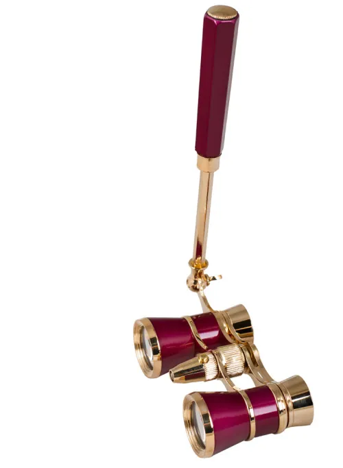 Abbildung Levenhuk Broadway 325N Opernglas (schwarz Lorgnette mit LED-Licht),  4