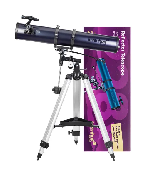 Fotografie Levenhuk New Skyline PLUS 114/900 EQ2 Teleskop,  2
