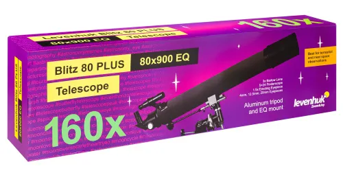Abbildung Levenhuk Blitz 80 PLUS Teleskop,  12