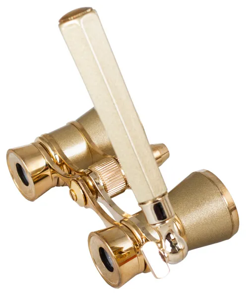 Abbildung Levenhuk Broadway 325N Opernglas (schwarz Lorgnette mit LED-Licht),  3