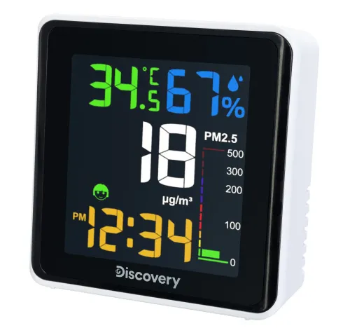 Bild Levenhuk Discovery Report WA30 Wetterstation mit Luftpartikelmessung,  3