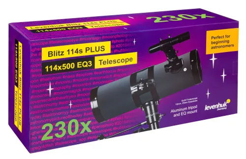 Bild Levenhuk Blitz 114s PLUS Teleskop,  12