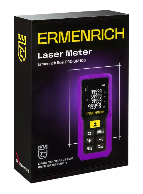 Bild Ermenrich Reel PRO GM100 Laser-Messgerät,  7