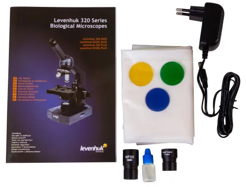 Bild Levenhuk 320 PLUS Monokulares Biologiemikroskop,  15