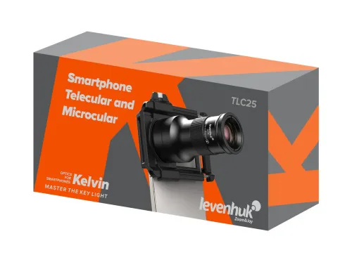Foto Levenhuk Kelvin TLC25 Smartphone Telekular und Mikrokular,  12