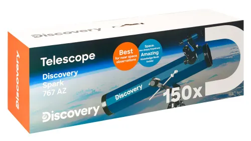 Bild Levenhuk Discovery Spark 767 AZ-Teleskop mit Buch,  15