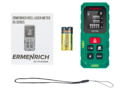 Foto Ermenrich Reel PLUS GS100 Laser-Messgerät,  2