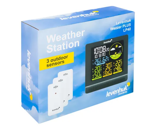 Fotografie Levenhuk Wezzer PLUS LP40 Wetterstation,  12