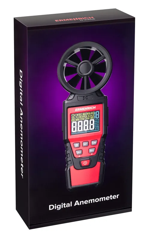 Bild Ermenrich Seek DN20 Digitales Anemometer,  7