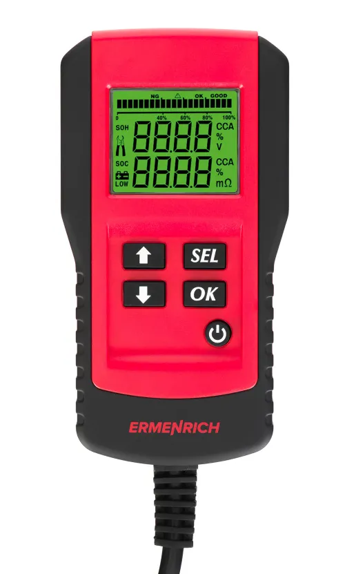 Fotografie Ermenrich Zing AL45 Batterietester,  3