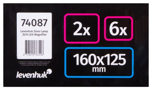 Abbildung Levenhuk Zeno Lamp ZL19 LED Lupe,  15