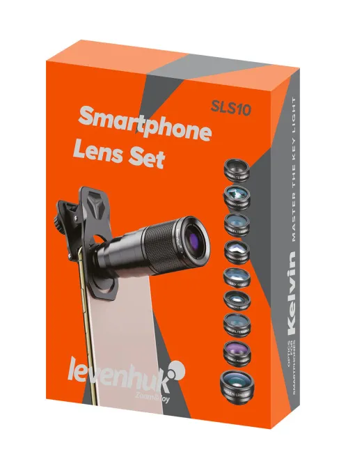 Bild Levenhuk Kelvin SLS10 Objektiv-Set für Smartphone,  8