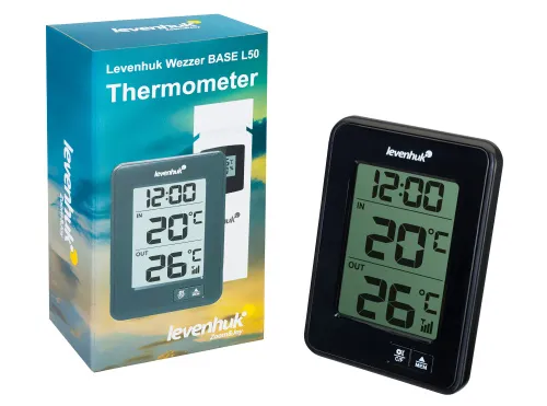 Abbildung Levenhuk Wezzer BASE L50 Thermometer,  2