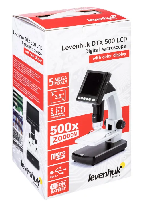 Bild Levenhuk DTX 500 LCD Digitales Mikroskop,  12