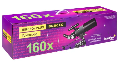 Abbildung Levenhuk Blitz 80s PLUS Teleskop,  12