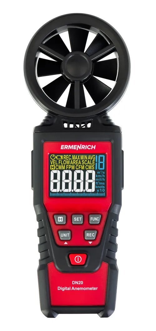 Bild Ermenrich Seek DN20 Digitales Anemometer,  3