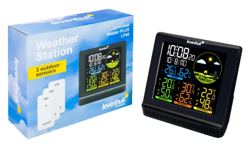 Fotografie Levenhuk Wezzer PLUS LP40 Wetterstation,  2