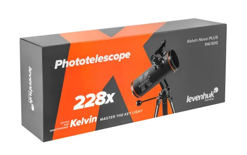 Foto Levenhuk Kelvin Nova PLUS 114/500 Fototeleskop,  18