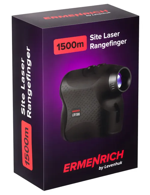 Bild Ermenrich LR1500 Laser-Entfernungsmesser für das Gelände, schwarz,  11