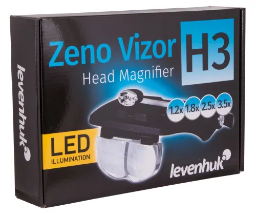 Fotografie Levenhuk Zeno Vizor H3 Kopflupe,  11