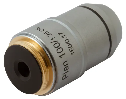 Foto Levenhuk MED 100x plan-achromatisches Objektiv,  3