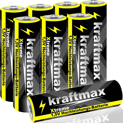 Bild Kraftmax AA LR6 Batterie, Alkali, 1,5 V (1 Stk.)